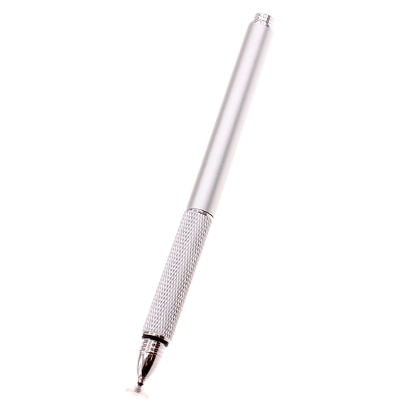 Stylus Compatible With Google Pixel 6/7/8/9/10 Pro, 9/10 Pro XL - Touch Screen Pen Fiber Tip Aluminum Lightweight Silver Color