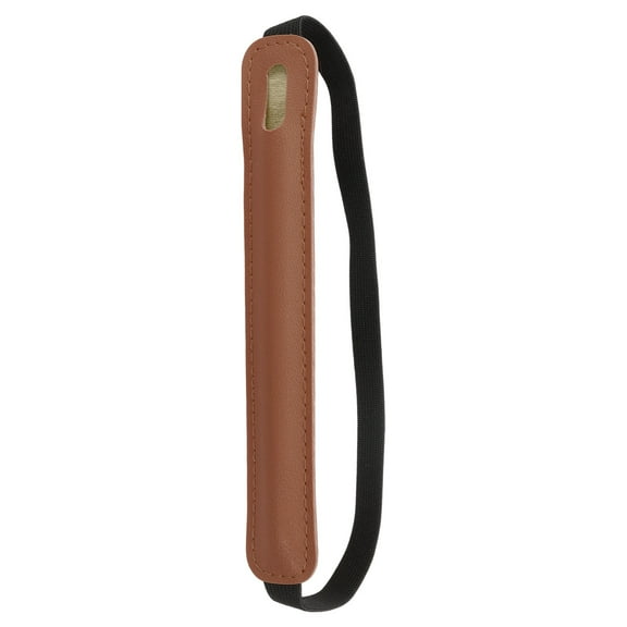 Stylus Holder for Tablet, Universal Pen Sleeve Retractable Stylus Holder, Yellow Brown