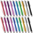 thumbnail image 1 of Stylus Pen, 20 Packs Stylus with Mesh Fiber Tip and Aluminum Body for Touch Screen, Compatible with iPad, iPhone, Smart Phone and Tablet with Capacitive Touch Screen, 1 of 1