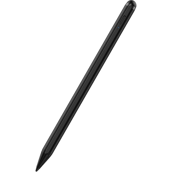 Stylus Pen 2X Fast Charge Active Pencil Compatible with 2018-2025 Apple iPad Pro 11"/12.9"/M4, iPad Air 3/4/5/M2/M3, iPad 6-11, iPad mini 5/6 Gen-Black
