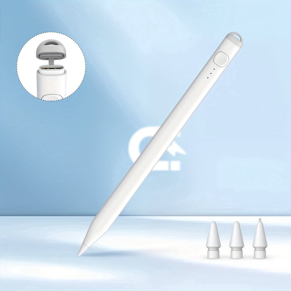 Beteliva Fast Charge Active Stylus Pen - Dustproof Design, High Sensitivity for Work, Drawing, Gaming & Learning, Compatible with iPads 2018 & Later