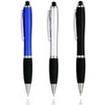 thumbnail image 1 of Stylus Pen [3 pcs], New 2-in-1 Universal Touch Screen Stylus w/ Ballpoint Pen For Smartphones Tablets iPad iPhone Samsung etc [Black+Blue+Silver], 1 of 3