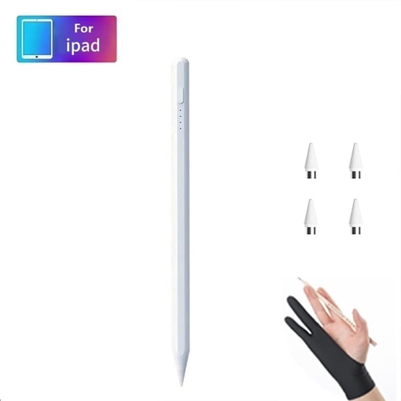 Stylus Pen for Apple iPad 7 Pencil Tablets, Fast Charging ,Tilt Sensitivity, for iPad Air 2/3/4/5/6/7, iPad Mini 2/3/4/5/6/7, iPad 4/5/6/7/8/9/10/11, iPad Pro 2018-2025