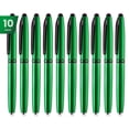thumbnail image 1 of Stylus Pen- Capacitive Stylus, 3-in-1 Metal Pen, Multi-Function,Ballpoint Ink Pen,with LED Flashlight, for Touchscreen Devices, Tablets, iPads, iPhones, 10PK, Green, 1 of 6