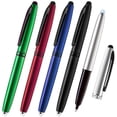 thumbnail image 1 of Stylus Pen- Capacitive Stylus, 3-in-1 Metal Pen, Multi-Function,Ballpoint Ink Pen,with LED Flashlight, for Touchscreen Devices, Tablets, iPads, iPhones, 10PK, Multi-Color, 1 of 6