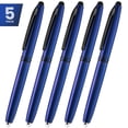 thumbnail image 1 of Stylus Pen- Capacitive Stylus, 3-in-1 Metal Pen, Multi-Function,Ballpoint Ink Pen,with LED Flashlight, for Touchscreen Devices, Tablets, iPads, iPhones, 5PK, Blue, 1 of 5