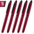 thumbnail image 1 of Stylus Pen- Capacitive Stylus, 3-in-1 Metal Pen, Multi-Function,Ballpoint Ink Pen,with LED Flashlight, for Touchscreen Devices, Tablets, iPads, iPhones,5PK, Red, 1 of 5
