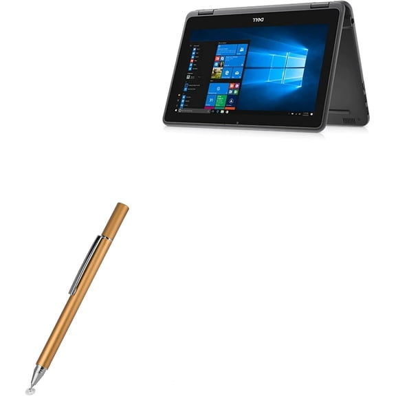 Stylus Pen Compatible with Dell Latitude 3190 2-in-1 (11 in) - FineTouch Capacitive Stylus, Super Precise Champagne Gold
