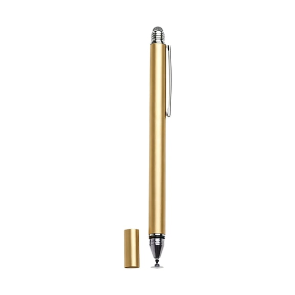 Stylus Pen, Golden 2-in-1 Universal High Sensitivity Capacitive, 1 Pack Compatible with All Touch Screen Phones Tablets, for Smooth Drawing Tapping Notetaking Gaming Precise Control