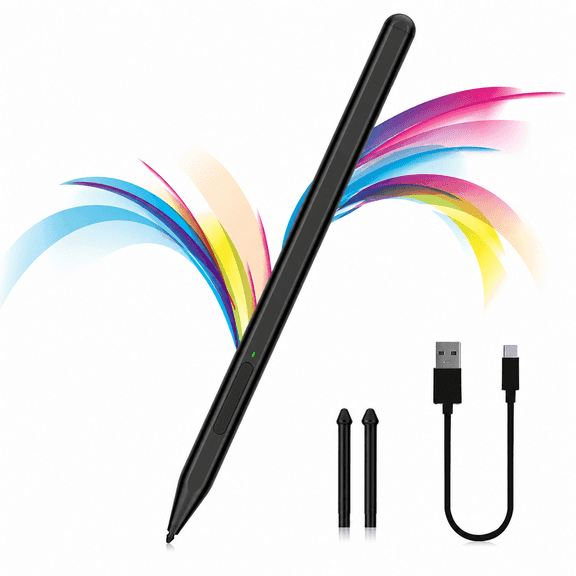 Stylus Pen for Microsoft Surface, Surface Pen for Microsoft Surface Pro x/8/7/6/5/4/3/Surface 3/Go 3/2/Go/Book/Laptop 1/2/Studio, Magnetic Adsorption, Palm Rejection Stylus Pen