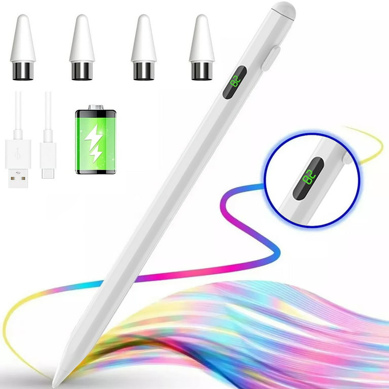 Stylus Pen for Tablets Touch Screens, Fast Charge Stylus Pen for Apple  iPad/iPhone/Android/iOS/Samsung/Lenovo/Xiaomi Tablets Phone Pen Capacitive