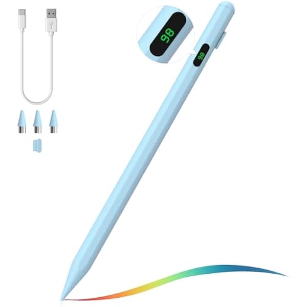 Port Connect Stylus Penna Touch In Metallo Per Tablet E Smartphone: Precisione E Design Con Pratico Jack