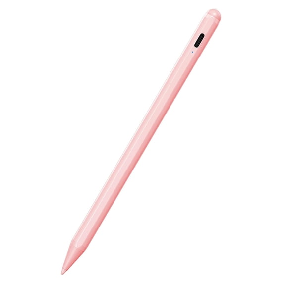 Stylus Pen for iPad 2018-2025 - Fast Charging Active Pencil with Palm Rejection, Tilt Sensitivity, Compatible with iPad 11th/10th Gen, Pro, Air, Mini - Pink