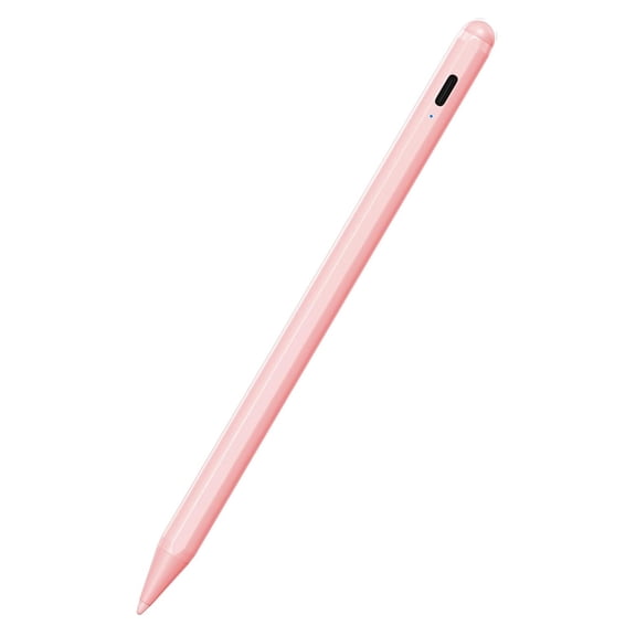 Stylus Pen for iPad 2018-2025 - Fast Charging Active Pencil with Palm Rejection, Tilt Sensitivity, Compatible with iPad 11th/10th Gen, Pro, Air, Mini - Pink