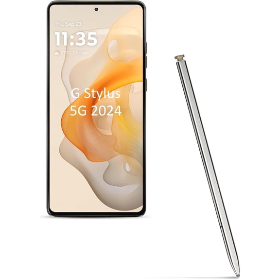 Stylus Pen for Motorola Moto G 5G 2024,Touch Screens Pen Replacement for Motorola 2024 5G All Version Touch Parts StylusSilver