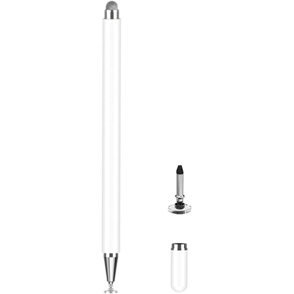 Stylus Pen for Samsung Galaxy Tab A7/A8/A8plus/A9/A9Plus Compatible with iPad/Android Tablet All Touch Devices Universal High Sensitive S Pen (White)