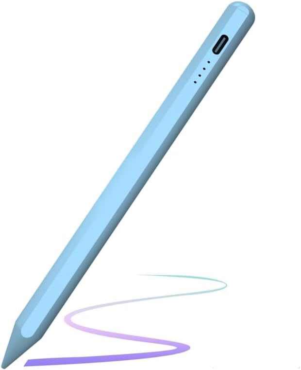 Stylus Pen for Samsung Galaxy Tab A9/A8/A7 Tablet Pens for iOS/Android/Windows Stylists Pen with Dual Touch Screen Stylus Pencil (Blue)