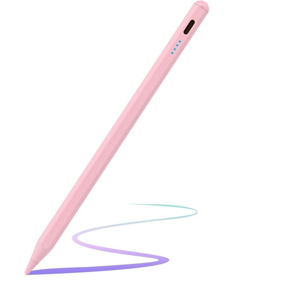 Stylus Pen for Samsung Galaxy Tab A9/A8/A7 Tablet Pens for iOS/Android/Windows Stylists Pen with Dual Touch Screen Stylus Pencil (Pink)