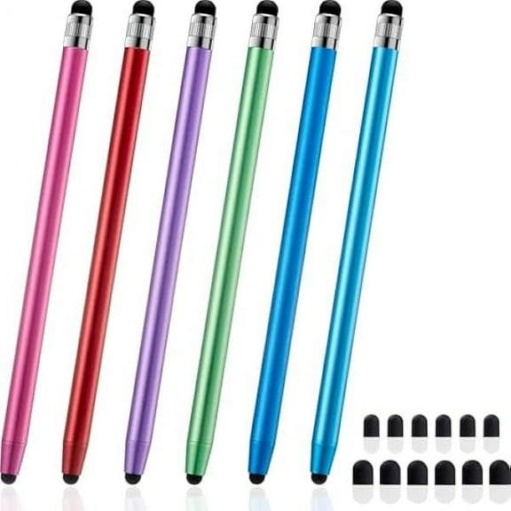 Stylus Pen for Touchscreen, 6pcs High Sensitivity and Precision Stylus Pen for iPad iPhone Android and All Touch Screens