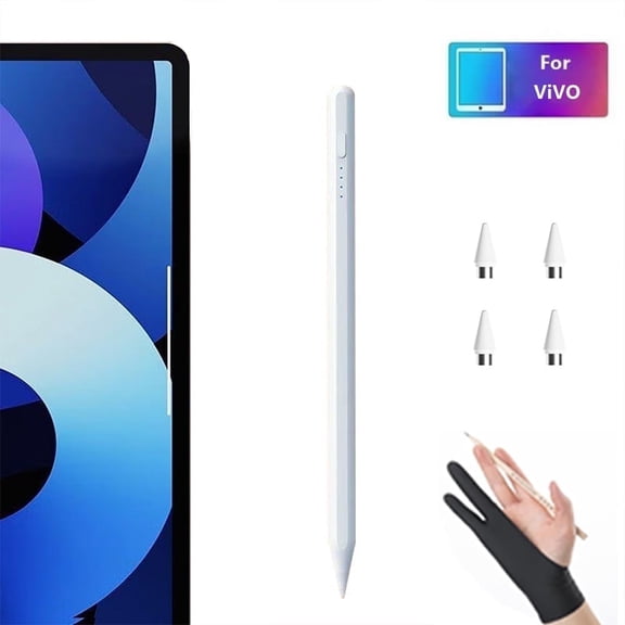 Stylus Pen for ViVO 5, Fast Charge with Palm Rejection & Tilt Sensitivity, Compatible for iOS&Android Touch Screens