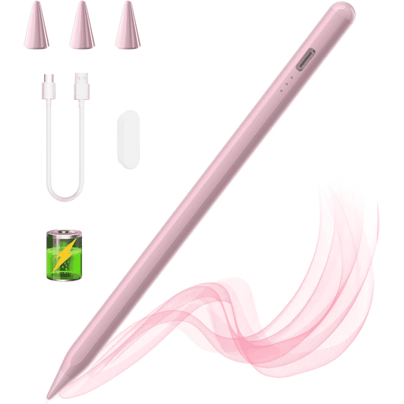 Stylus Pen for iPad Apple Stylus Pen with Tilt & Magnetic & Palm Rejection