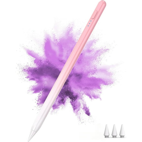 Stylus Pen for iPad – Fast Charging Pencil with Palm Rejection & Tilt, Compatible with iPad Pro/Air/Mini 2018–2025 for Drawing, Writing, Note Taking