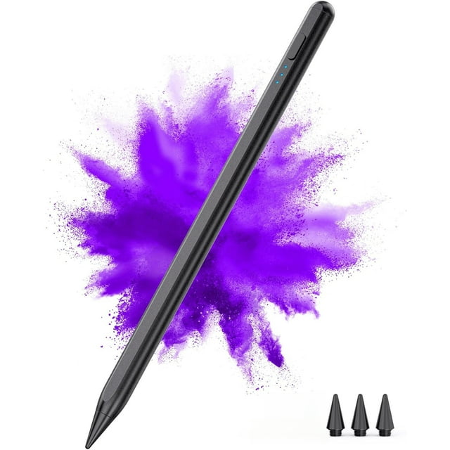 Stylus Pen for iPad – Fast Charging Pencil with Palm Rejection & Tilt, Compatible with iPad Pro/Air/Mini 2018–2025 for Drawing, Writing, Note Taking