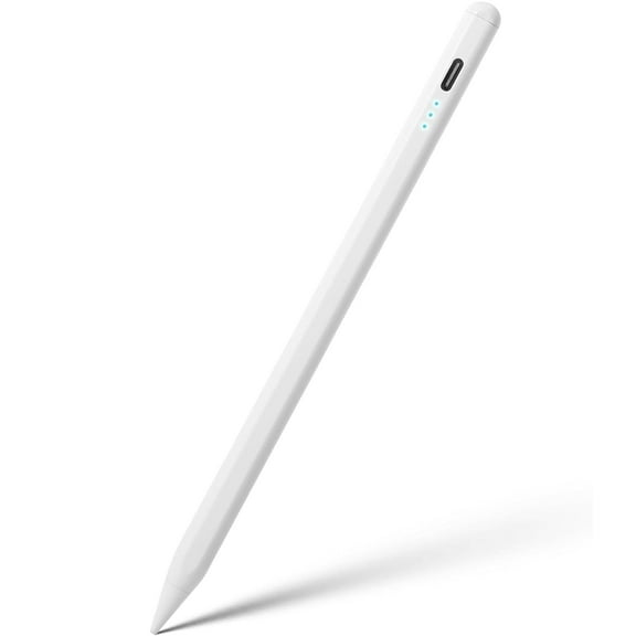 Stylus Pen for iPad 10th 9th 8th 7th 6th Generation, iPad Pro 12.9 11 inch, iPad Air 5th 4th 3rd Gen iPad mini 6 5 for Apple Pencil 1st 2nd Gen Alternative, iPencil Lapiz Palm Rejection (White)