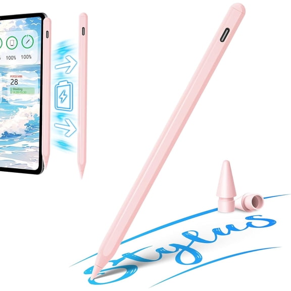 Stylus Pen for iPad 10th Generation Pencil for iPad A16 11th/10th/9th/8th/7th, , Palm Rejection Pencil for iPad Air 4/5th, iPad,mini 5/6th, iPad Pro 11/12.9 inch,