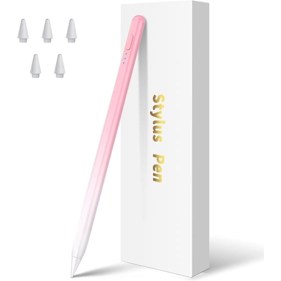 Stylus Pen for iPad 11th/10th/9th Generation, Charge Pencil Alternative,Palm Rejection,Tilt Sensitivity,Compatible with iPad 11/10/9/8/7/6th,Pro M4/13''/12.9"/11", Air M3/M2/5/4/3, Mini 6/5