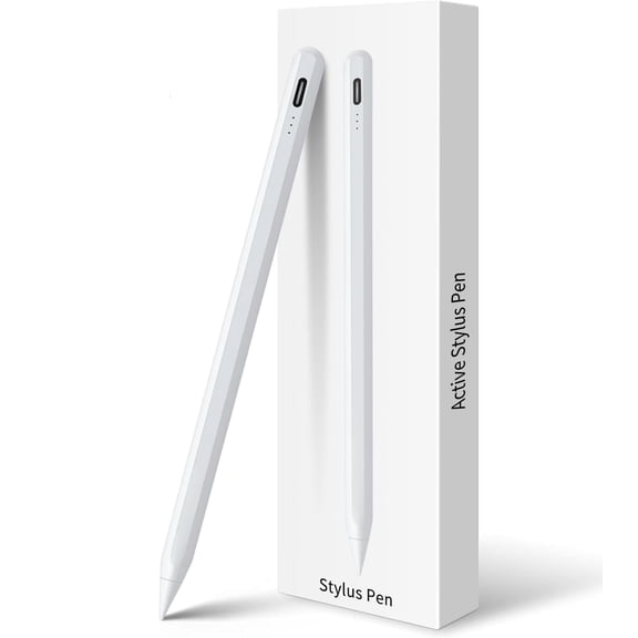 Stylus Pen for iPad 11th&10th&9th Generation,Fast Charge Pencil for Apple iPad,Palm Rejection,Tilt Sensitivity,Compatible with 2018-2025 iPad11/10/9/8/7/6th,Pro 13" M4/12.9"/11",Air 3/4/5/M2,Mini 5/6