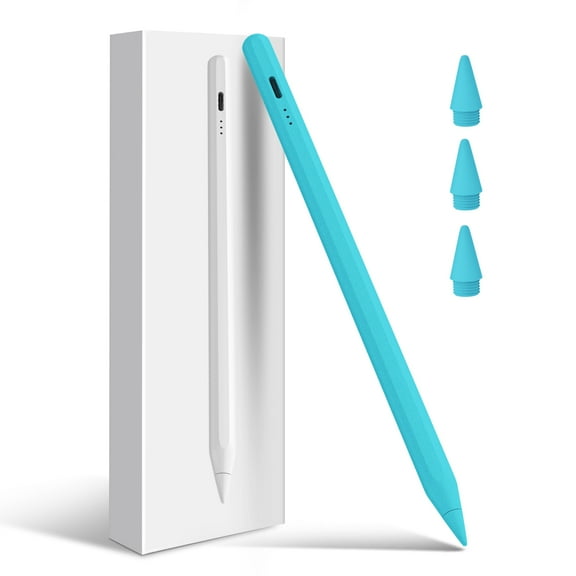 Antier Stylus Pen for iPad, 13 mins Fast Charging Stylus with Palm Rejection, Tilt Sensitivity,for 2018 or Later iPad Air 3/4/5, iPad Mini 5/6, iPad 6/7/8/9/10, iPad Pro 11", iPad Pro 12.9"