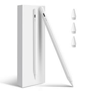 Antier Stylus Pen for iPad, 13 mins Fast Charging Stylus with Palm Rejection, Tilt Sensitivity, for 2018 or Later iPad Air 3/4/5, iPad Mini 5/6, iPad 6/7/8/9/10, iPad Pro 11", iPad Pro 12.9"