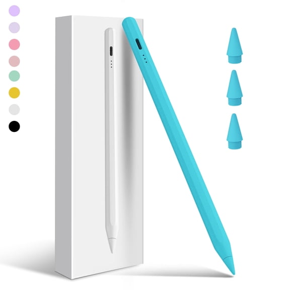 Antier Stylus Pen for iPad, 13 mins Fast Charging Stylus with Palm Rejection, Tilt Sensitivity,for 2018 or Later iPad Air 3/4/5, iPad Mini 5/6, iPad 6/7/8/9/10, iPad Pro 11", iPad Pro 12.9"
