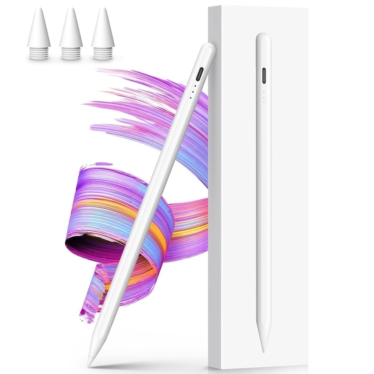 Stylus Pen for iPad 9th&10th Gen, 2X Fast Charge, Compatible Stylus Pen for iPad 9th&10th Gen, 2X Fast Charge, Compatible