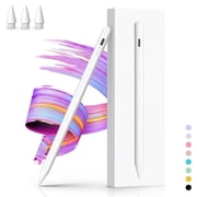 Antier Stylus Pen for iPad 2018 or Later, 13 mins Fast Charging Apple Pencil with Palm Rejection, Tilt Sensitivity, for iPad Air 3/4/5, iPad Mini 5/6, iPad 6/7/8/9/10, iPad Pro 11", iPad Pro 12.9"
