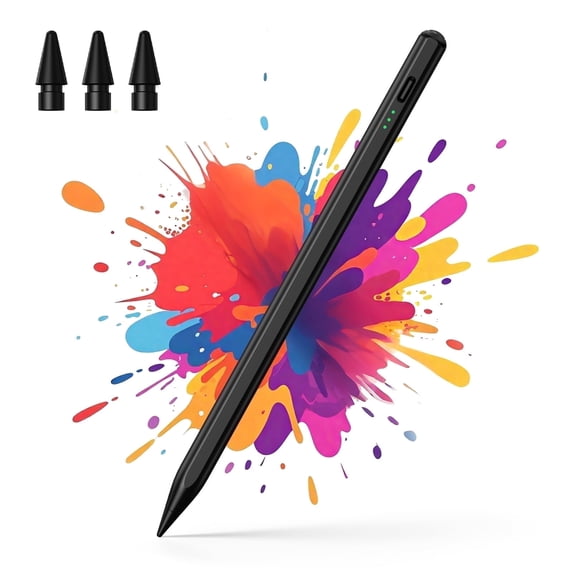 Stylus Pen for iPad 2018-2026(A16/11/10/9/8/7/6), 13 Mins Fast Charge iPad Pencil with Tilt Sensitivity & Palm Rejection for iPad 6-11th Gen, Air 7/6/5/4/3/M3/M2, Pro 13"/12.9"/11"/M4