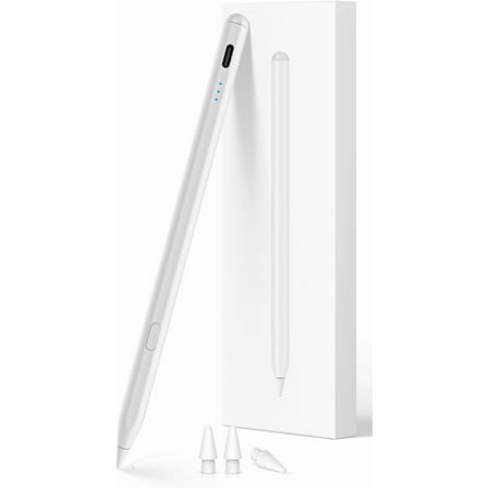 Stylus Pen for iPad (2018-2025), USB-C Fast Charging Pencil, Pixel-Perfect Tilt Sensitivity for Apple iPad 11/10/9/8/7/6/A16, ipad Mini 7/6/5, Air M3/M2 11"/13"/5/4/3, i-Pad Pro M4 13"/12.9″/11″