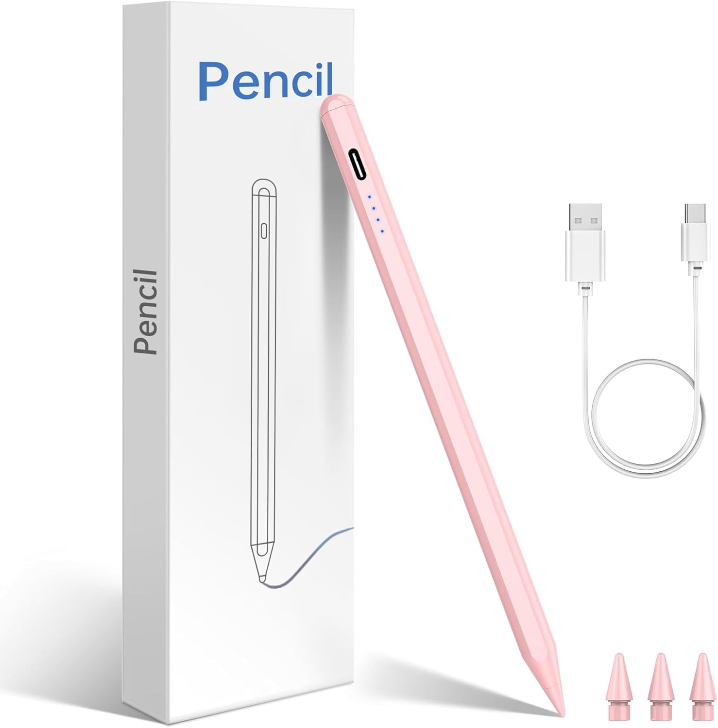iPad Pro本体 ローズゴールド + Apple Pencil + 充電器 Amazon.com: ​​​Stylus Pen for iPad 2018-2023 with Palm Rejection