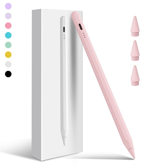Antier Stylus Pen for iPad 2018 or Later, 13 mins Fast Charging Apple Pencil with Palm Rejection, Tilt Sensitivity, for iPad Air 3/4/5, iPad Mini 5/6, iPad 6/7/8/9/10, iPad Pro 11", iPad Pro 12.9"