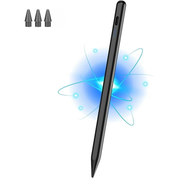 Stylus Pen for iPad 6th-11th Generation-2X Fast Charge Active Pencil Compatible with 2018-2025 Apple iPad Pro 11"/12.9"/M4, iPad Air 3/4/5/M2/M3,iPad Mini 5/6 Gen