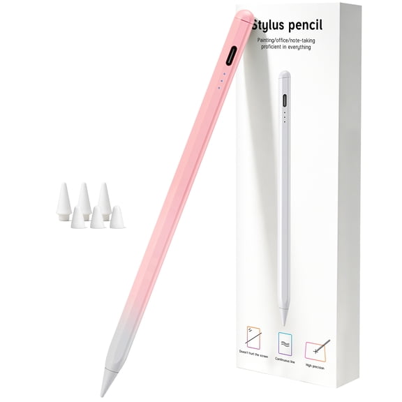 JEDOUBAL Stylus Pen for Apple iPad Pro, iPad Air, iPad mini, White