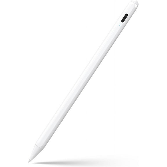 Stylus Pen for iPad 6th-11th Generation-2X Fast Charge Active Pencil Compatible with 2018-2025 Pro 11"/12.9"/M4, Air 3/4/5/M2/M3,iPad mini 5/6 Gen-White