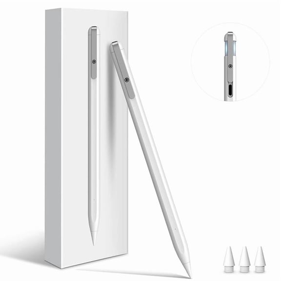 Antier Stylus Pen for iPad, Alternative to Apple Pencil USB-C, 13 mins Fast Charging for Apple iPad 10th Generation Pencil,for iPad Air 3/4/5, iPad Mini 5/6, iPad 6/7/8/9/10, iPad Pro12.9&11"