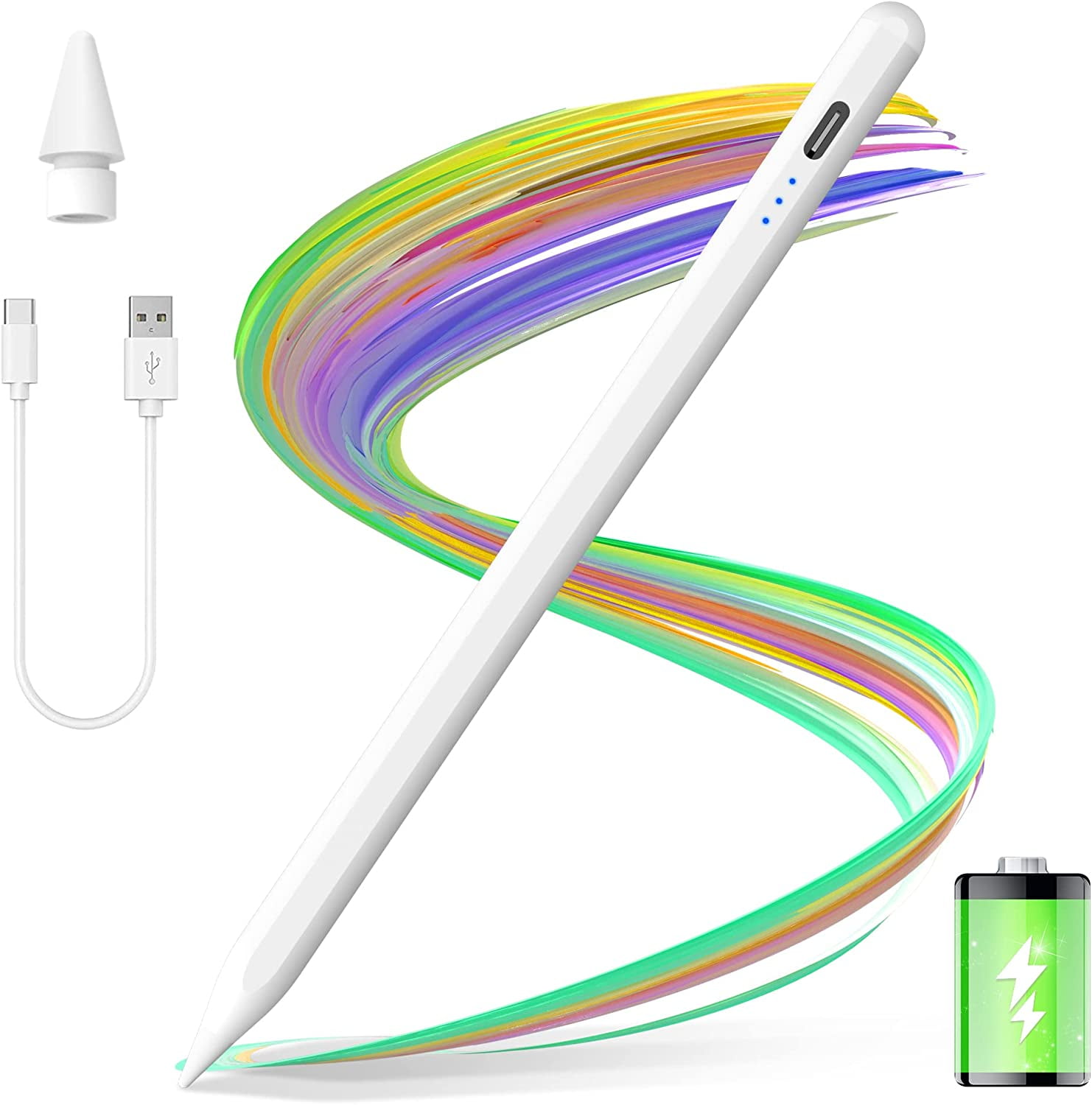 Stylus Pen for iPad, Apple Pencil for iPad 9th Gen, iPad Mini 6th