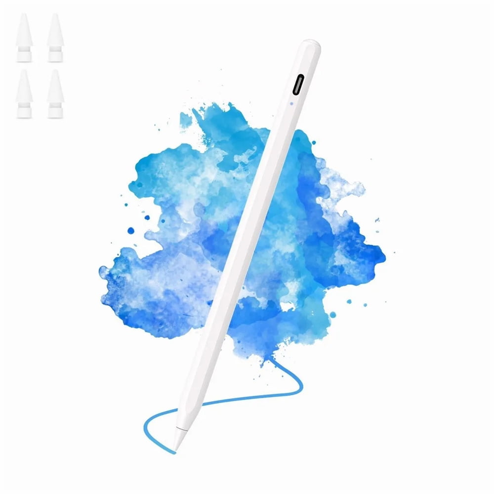 Stylus Pen for iPad,Fast Charge Active Pencil with Palm Rejection,Tilt Function,Compatible with 2018-2023 Apple iPad 10/9/8/7/6 Gen,iPad Pro 11/12.9 inch,iPad Mini 5/6,iPad Air(5/4/3)