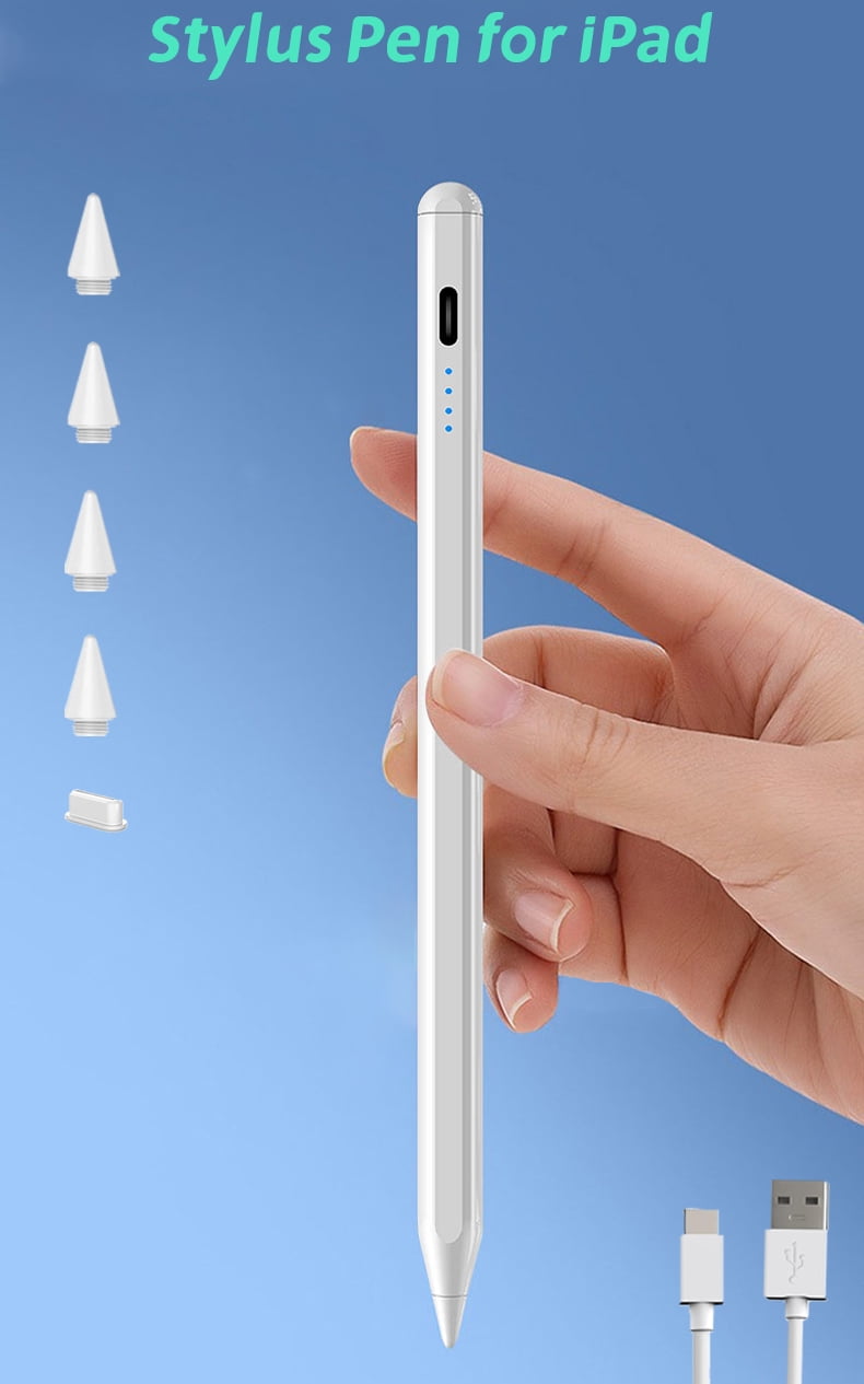 Stylus Pen for iPad, GALAFOKI Apple iPad Pencil with Palm Rejection and