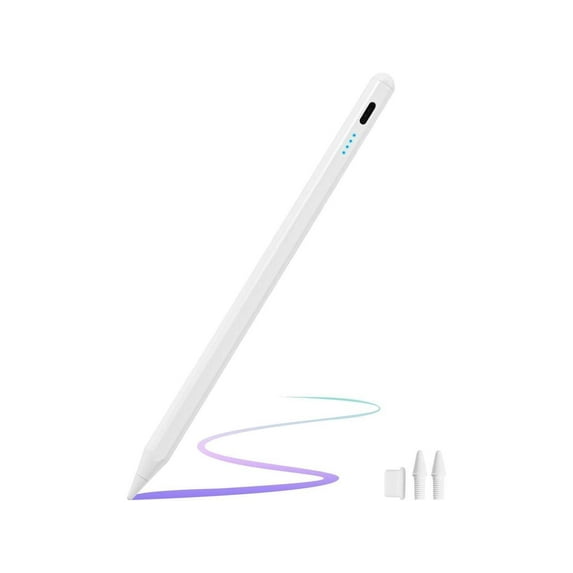 Stylus Pen for iPad with Palm Rejection, Apple Pencil for iPad 10/9th Gen Compatible with iPad Pro 11&12.9 inch, iPad Mini 6th/5th, iPad Air 3/4/5, iPad 6/7/8th Gen - Perfect for Writing and Drawing