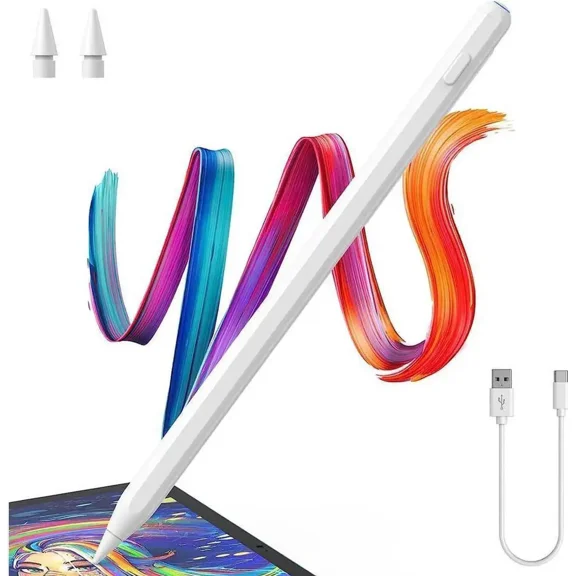 Stylus Pen For iPad Pencil 2nd Generation with Magnetic Wireless Charging - Stylus Pen for Apple Pencil for iPad Pro 13/11/12.9 iPad Air 11/iPad 6/7/8/9/10th iPad Air 3/4/5 iPad Mini 5/6th