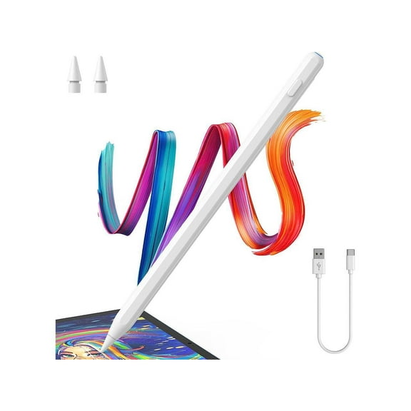 Stylus Pen For iPad Pencil 2nd Generation with Magnetic Wireless Charging - Stylus Pen for Apple Pencil for iPad Pro 13/11/12.9 iPad Air 11/iPad 6/7/8/9/10th iPad Air 3/4/5 iPad Mini 5/6th